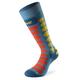 Lenz Skiing 1.0 Jugend Socken, rot-blau, Größe M