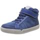 Clarks Jungen Hohe Sneaker High-Top, Blau (Blue Suede), 30 EU