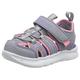 Skechers Mädchen C-flex 2.0 Playful Trek Outdoor sandals, Gray Synthetic Hot Pink Trim, 26 EU