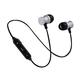 Bluetooth-Kopfhörer, Metall, für Sony Xperia 5, Smartphone, kabellos, Fernbedienung, Freisprecheinrichtung, Universal, silberfarben