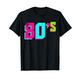 Ich liebe das 80s 80er Jahre Motto Party karneval Kostüm T-Shirt