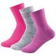 Devold - Daily Light Kid Sock 3-Pack - Merinosocken 31-34 | EU 31-34 rosa/grau