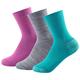 Devold - Daily Medium Kid Sock 3-Pack - Merinosocken 31-34 | EU 31-34 türkis/grau/rosa