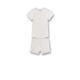 Sanetta Mädchen Pyjama kurz Zweiteiliger Schlafanzug, Beige (beige 1427), (Herstellergröße:140)