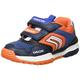 Geox J Tuono Boy A Sneaker, Blau (Navy/Orange C0659), 38 EU