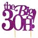 All About Details Purple The Big 3OH! Tortenaufsatz