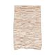 E by design KTGN451TA8 Marled Knit Geometric Print Kitchen Towel, 16" x 25", Taupe/Beige