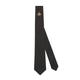 Gucci Krawatte aus seide mit bienen-stickerei