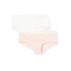 Skiny Mädchen Lacy Everyday Girls Panty 2er Pack Unterhose, Mehrfarbig (rosestripe Selection 2576), (Herstellergröße:140)