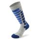 Lenz Skiing 2.0 Kinder Socken, grau-blau, Größe 27 28 29 30