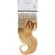 Balmain Micro Ring Extensions Human Hair 50 Stück 40 Cm Länge Farbe Light Gold Blonde Ombre #9g.10 Om