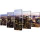 Set de toiles murales imprimées Horizon de New York vu du ciel Vidaxl n/a