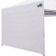 Eurmax Unisex-Erwachsene, abnehmbares Reißverschluss-Ende, (weiß) USA Instant Canopy Sunwall 25,4 x 25,4 cm Baldachin Wand Pop-Up-Vordach Zelt, nur Seitenwand, 10X10