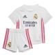 Real Madrid C.F. Real Madrid Saison 2020 21 Komplettset für Jungen, Weiß, 74 cm (Baby) FQ7484 Einheitsgröße