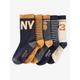 5er-Pack Jungen Socken, College-Style Oeko Tex® braun Gr. 31/34 von vertbaudet