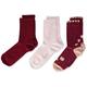 FALKE Unisex Kinder Seasonal Girls 3-Pack Socken, mehrfarbig (sortiment 0010), 19-22 (3er Pack)