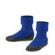 FALKE Unisex Kinder Cosyshoe Wolle Rutschhemmende Noppen 1 Paar Hausschuh-Socken, Blickdicht, Blau (Cobalt Blue 6054), 27-28