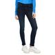 Q/S designed by - s.Oliver Damen Slim Fit: Dunkelblaue Slim leg-Jeans dark blue 34.32