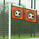 Trademark Innovations Fußball Tor, quadratisch, mit Tragetasche, 2 Stück