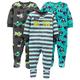 Simple Joys by Carter's 3-Pack Flame Resistant Fleece Footed Pajamas infant-and-toddler-pajama-sets, Brother/Trucks/Gorillas, 24 Months, 3er