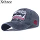 Xthree – casquette rétro ajustée en coton pour hommes et femmes, chapeau à rabat, gorras décontracté