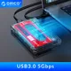 ORICO – boîtier Transparent pour disque dur usb 2.5 Type C pouces pour SSD Cassette