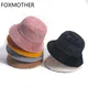 Foxmom – bonnet de pêche en fausse fourrure pour femme, noir, solide, épais, doux et chaud, pour les