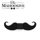 Mahoosive – Nœud papillon moustache en bois, pour hommes, accessoire masculin, fabrication
