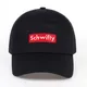 Schwiffy – casquette de baseball avec lettres brodées 100% coton chapeau pour papa femmes