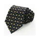 JEMYGINS-cravate pour hommes | Classique, impression à la main Paisley géométrique, cravate en soie,