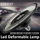 Ampoule LED UFO 60W 80W 100W 120W, lampe LED E27 E26, lampe déformable 220V, éclairage de Garage