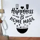 Autocollants muraux décoratifs en vinyle pour la maison 28 styles pour cuisine salle à manger