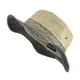 VOBOOM – chapeau Bob en coton à large bord pour homme casquette de Protection contre le soleil