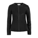Marks & Spencer Leather Collarless Jacket - Black - 8