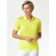 Klepper Damen Polo-Hemd normale Größen Gelb noch offen: Muster luftdurchlässig