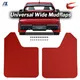 Garde-boue rouge universel pour voitures de course pour Peugeot FIAT Citroen VW AUDI Ford