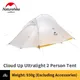 Naturehike – tente de Camping 10D en Nylon ultralégère 930g nouvelle mise à niveau nuage jusqu'à