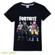 T-shirt Fortnite en coton pour enfants, tenue d'été pour garçons, amusant, cadeau d'anniversaire