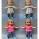 Ensemble de vêtements pour poupées de bébé de 14 pouces 35 cm, renaissance, ensemble de vêtements