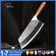 Couteaux de cuisine couperet 8 pouces couteau de Chef de boucher chinois 5Cr15 couteau de coupe en