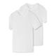 T-Shirts 2er-Pack Basic Kids Unterhemden weiß Jungen Kinder