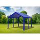3x4 m Partyzelt Modular Professional PVC 500 g/m² - wasserdicht - Blau