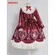 MAGOGO – robe de demoiselle d'honneur Lolita pour femmes, tenue de princesse à manches longues,