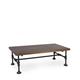 Table en bois et fer noir L 120 cm