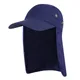 Chapeau de pêche unisexe, casquette pare-soleil, Protection solaire en plein air UPF 50 avec rabat