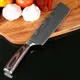 XITUO – couteau de Chef japonais Santoku nouveau Design de 7 pouces en acier inoxydable imitant
