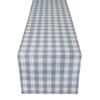 Buffalo Check Table Runner - 13-in x 48-in by Achim Home Décor in Grey