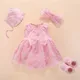 Vêtements et robes pour bébés filles en coton style princesse robe de baptême pour bébés de 0 3 6