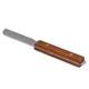 Spatule dentaire avec manche en bois de gypse couteau spatule en métal couteau de mélange de