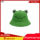Bob pour femmes chapeau de soleil couleur unie vert grenouille plein air randonnée plage
